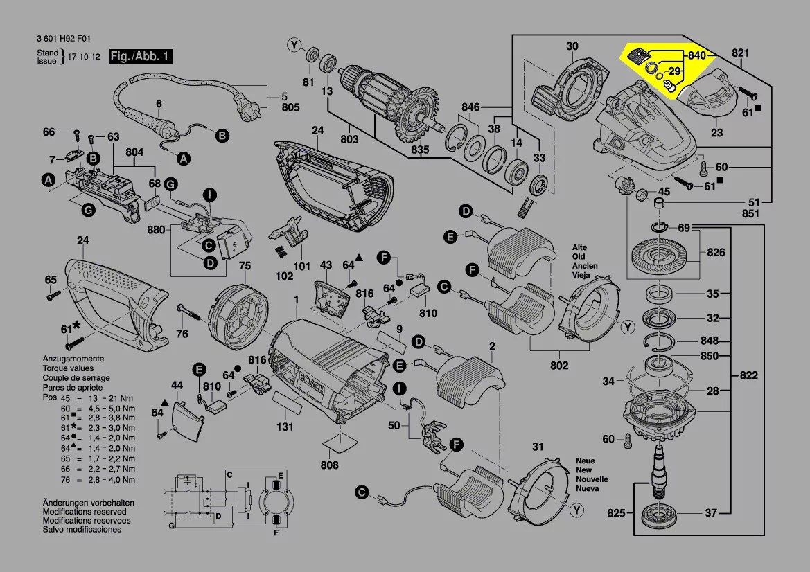 Poussoir réf. 1 607 000 431 Bosch